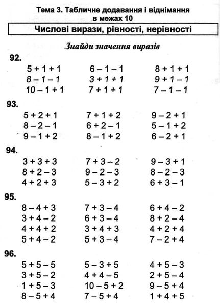 Математика. Сборник заданий. 1 класс. НУШ - Корчевская О. PIP0093 фото