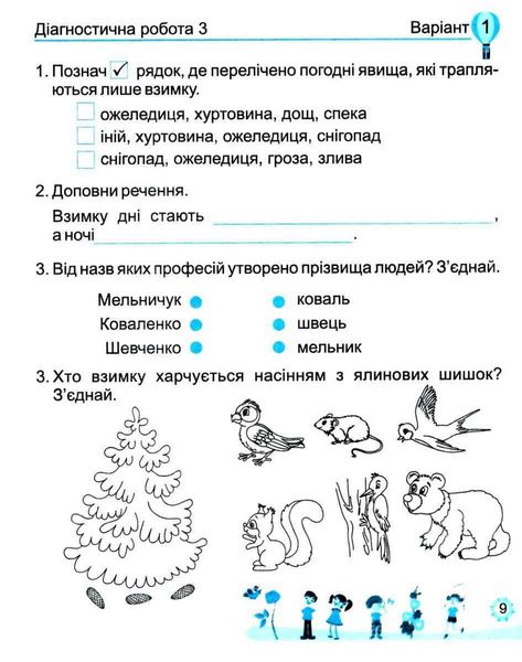 Диагностические работы. Я исследую мир. 2 класс. НУШ - к учебнику Бибик Н., Бондарчук Г. PIP0197 фото