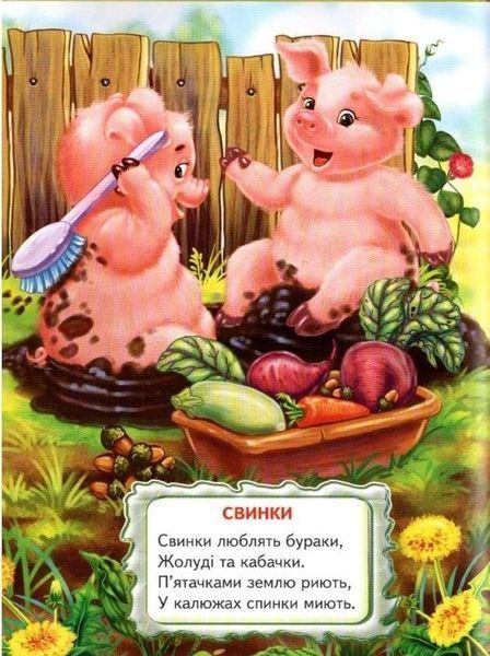 Книга "Віршики-цікавинки" - Гуріна В. (Тверда обкладинка, українською мовою) BEL0072 фото