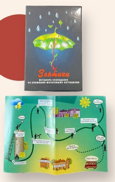Карты Таро "Зонтики" - Гераськина Г.В. IKAR0024 фото