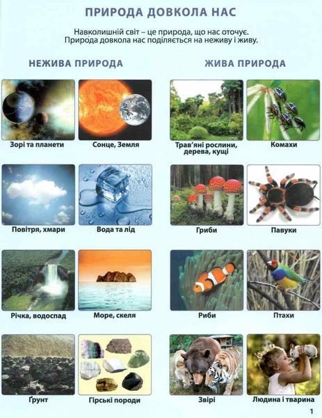 Атлас. Я досліджую світ. Природознавство. 1-2 клас KK054 фото